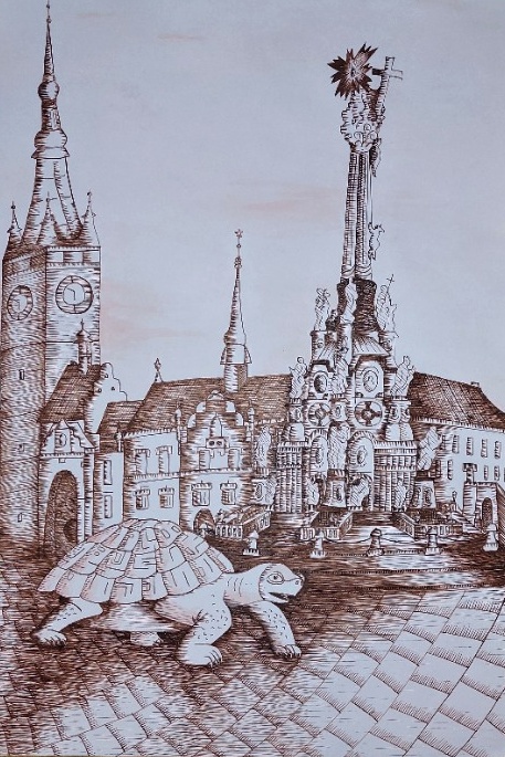 Arionova kašna v Olomouci – Petra Vilímová